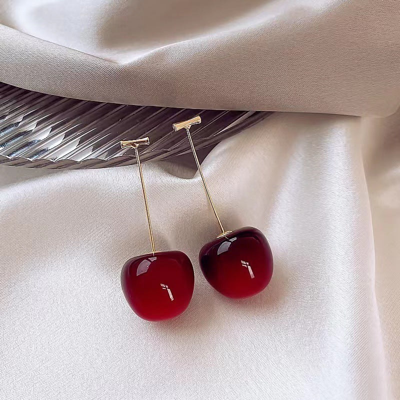Red Cherry Earrings