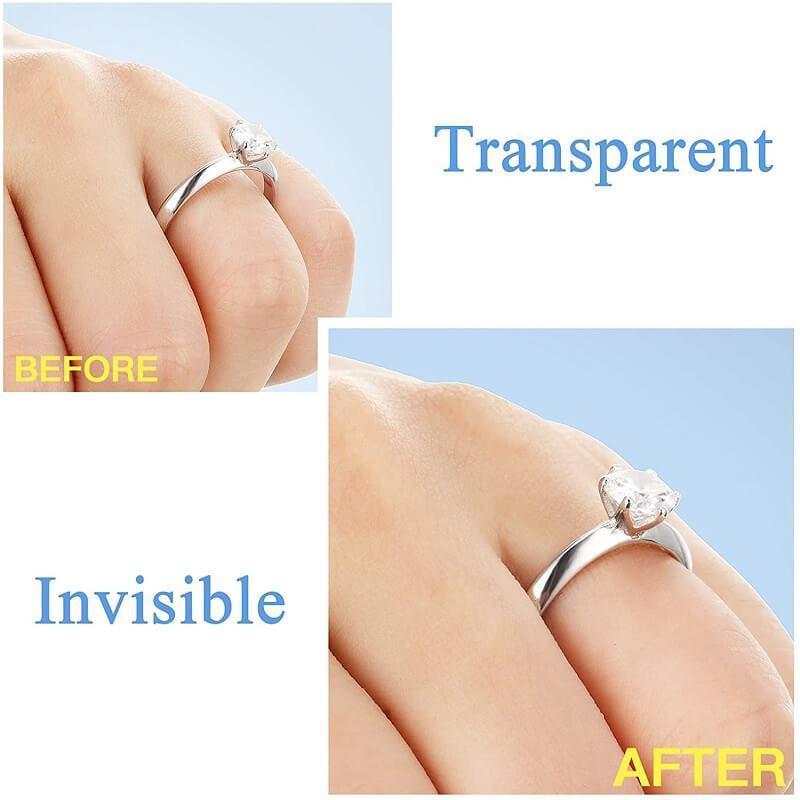 Size adjustable silicone ring cushion